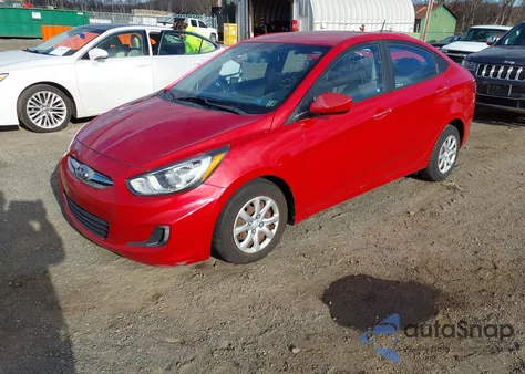 2014 Hyundai Accent Gls from USA, damaged, VIN KMHCT4AE8EU610102